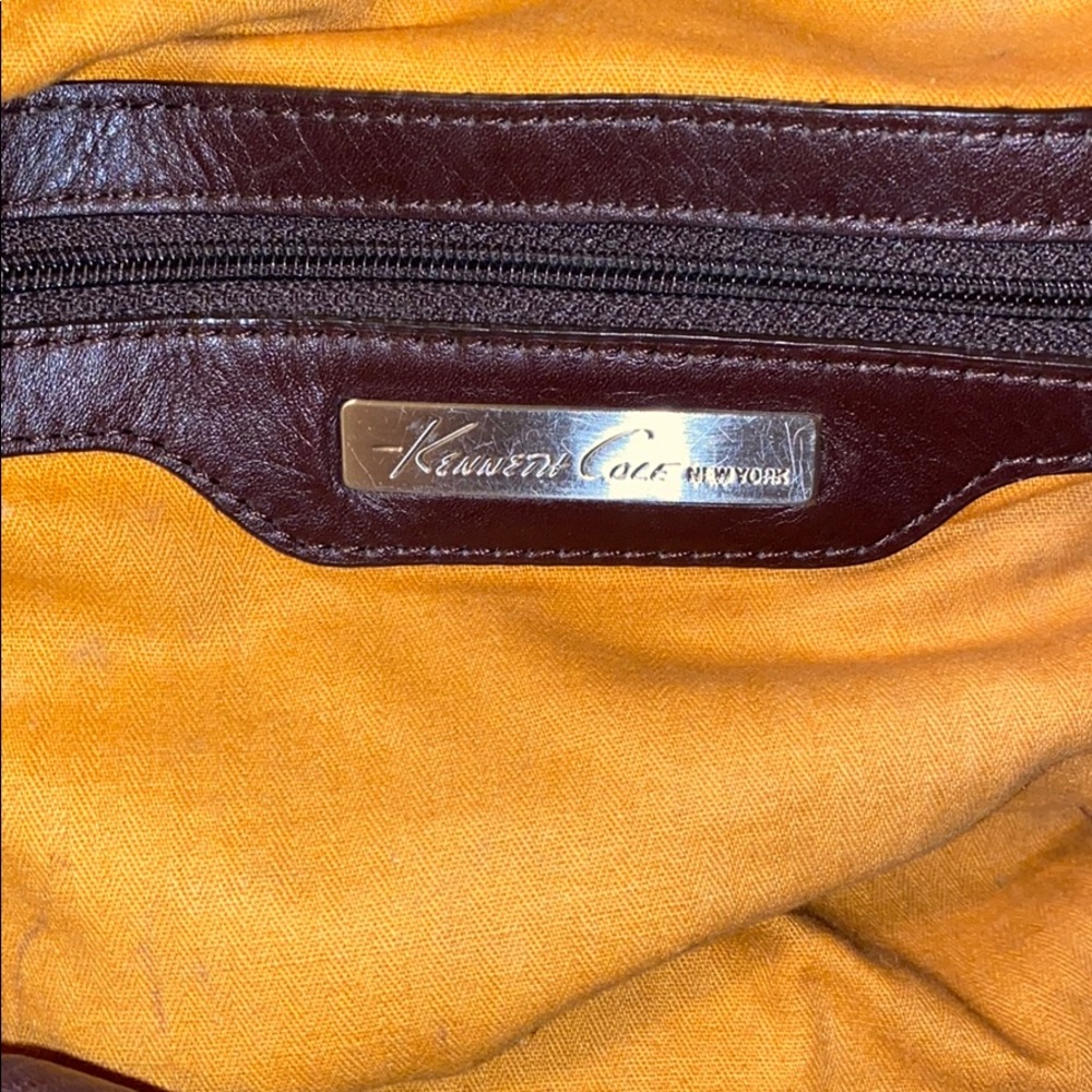 Kenneth Cole Chocolate Brown Bag - Picture 5 of 16